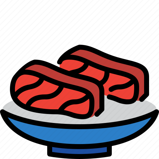 Fish, food, japan, japanese, restaurant, sashimi, seafood icon - Download on Iconfinder