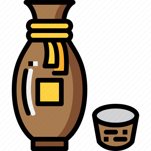 Alcohol, beverage, drink, japan, japanese, sake icon - Download on Iconfinder