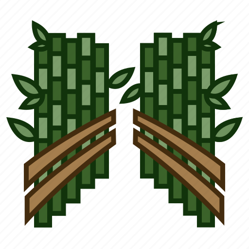 Bamboo groves, forest, japanese landmark, tourist attraction, walking path icon - Download on Iconfinder