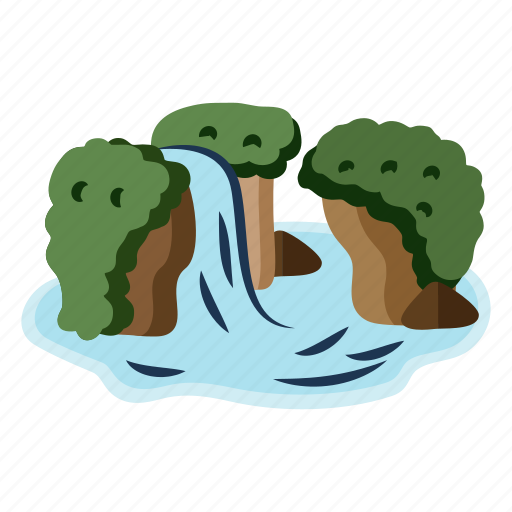 Canyon, nature, takashiho gorge, tourist attraction, waterfall icon - Download on Iconfinder
