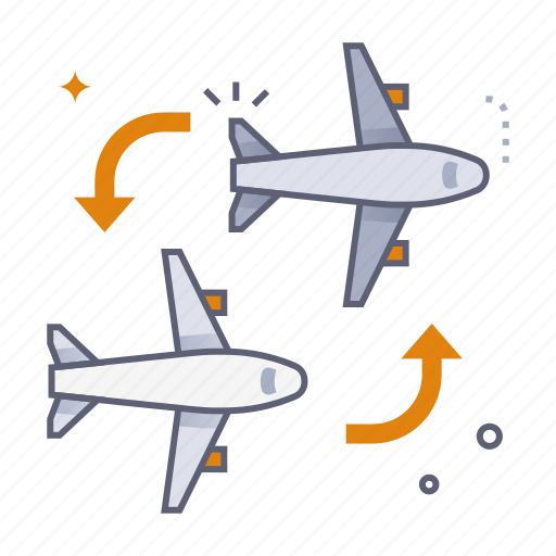 Transit flight, transfer, transit, departure, round trip, airport, flight icon - Download on Iconfinder