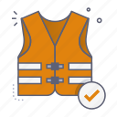 life vest, jacket, safety, lifesaver, security, airport, flight, travel, holiday
