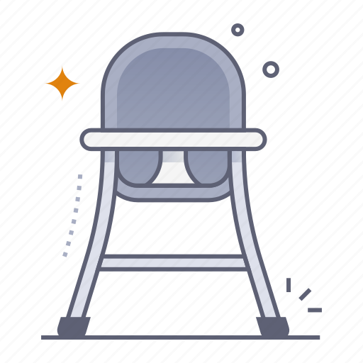 Baby seat, baby chair, highchair, feeding, sit, baby, kids icon - Download on Iconfinder