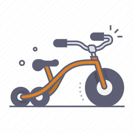 Tricycle, bike, toy, bicycle, play, baby, kids icon - Download on Iconfinder