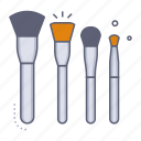 makeup brush, brushing, brushes, paint, tool, beauty cosmetics, makeup, beauty products, beauty care
