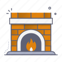 fireplace, chimney, warm, flame, fire, christmas, xmas, merry christmas, celebration