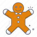 gingerbread man, gingerbread, cookies, dessert, bakery, christmas, xmas, merry christmas, celebration
