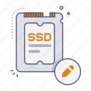 solid state drive, ssd, hardisk, storage, drive, computer hardware, hardware, component, computer