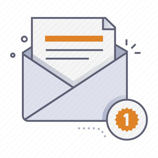 Newsletter, email, inbox, message, notification, e-commerce, commerce icon - Download on Iconfinder