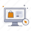 website online shop, click, web, transaction, computer, e-commerce, commerce, online shopping, marketplace 