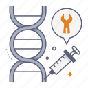 genetic modification, dna, syringe, gmo, genetic, future technology, smart technology, tech, innovation