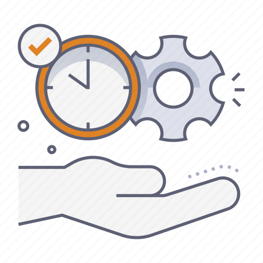 Efficient, efficiency, performance, clock, management, productivity, business icon - Download on Iconfinder