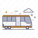 bus, public, vehicle, transport, transportation, travel, holiday, trip, journey