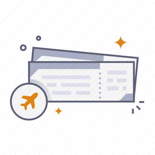 Ticket, flight, boarding, boarding pass, pass, travel, holiday icon - Download on Iconfinder