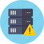 database, server, warning 