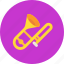 trumpet, tube 