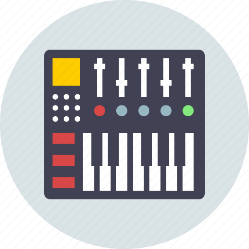 Keys, midi, music icon - Download on Iconfinder