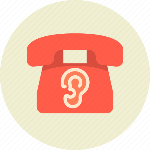 Eavesdrop, phone, wiretapping icon - Download on Iconfinder