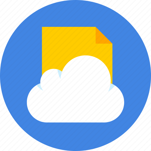 Cloud, files, document icon - Download on Iconfinder