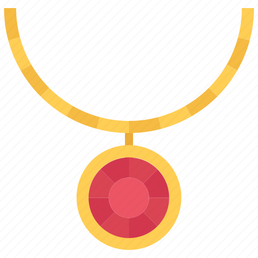 Chain, gem, jeweler, jewelry, necklace, pendant, shop icon - Download on Iconfinder