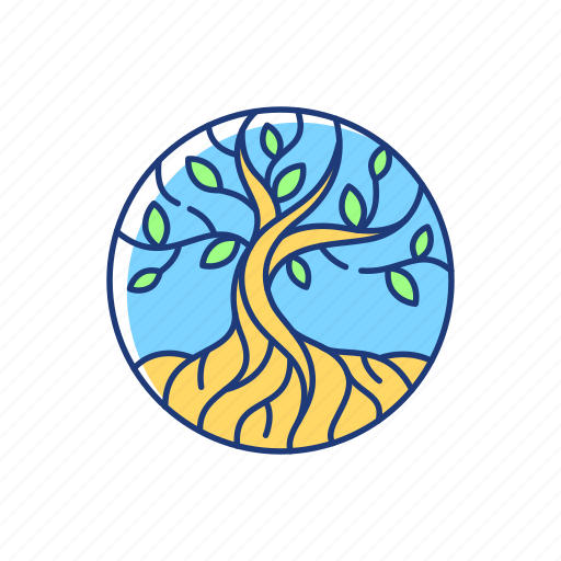 Life tree, jewish, esoteric, mythology icon - Download on Iconfinder