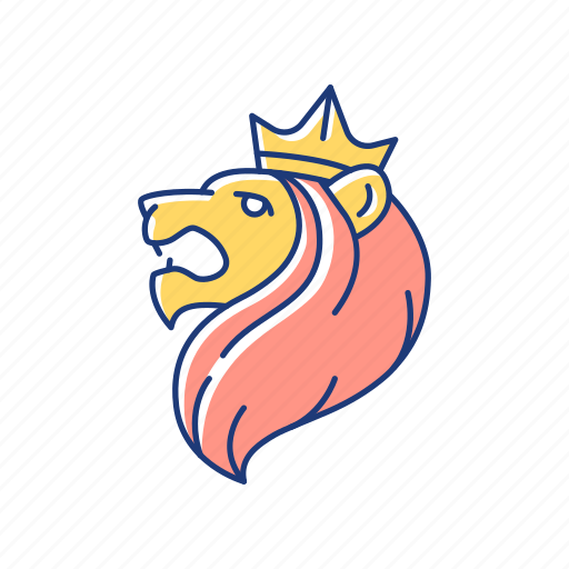 King animal, king, heraldic, symbols icon - Download on Iconfinder