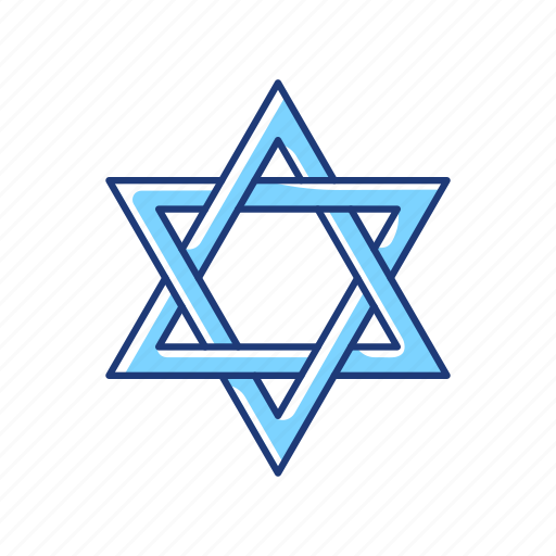David star, jewish, judaism, star icon - Download on Iconfinder