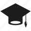 cap, graduation, graduation cap 