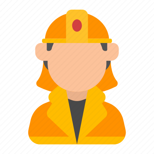 Firefighter, job, proffesionsm, avatar, person icon - Download on Iconfinder