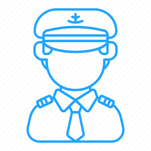 Captain, job, proffesionsm, avatar, person icon - Download on Iconfinder