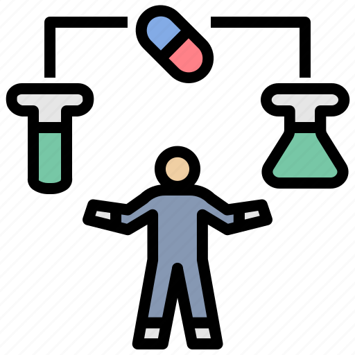 Scientist, researcher, laboratory, chemical, experiment icon - Download on Iconfinder