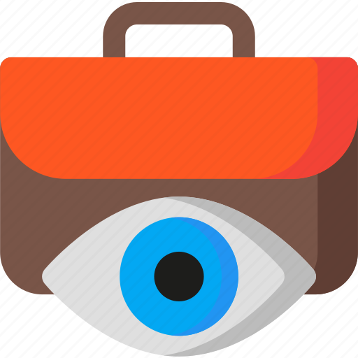 Job, seeker, briefcase, eye, office, search, work icon - Download on Iconfinder