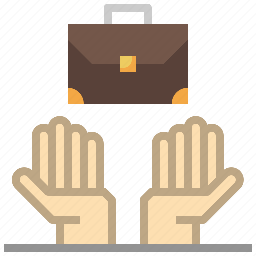 Briefcase, career, hands, business, portfolio icon - Download on Iconfinder