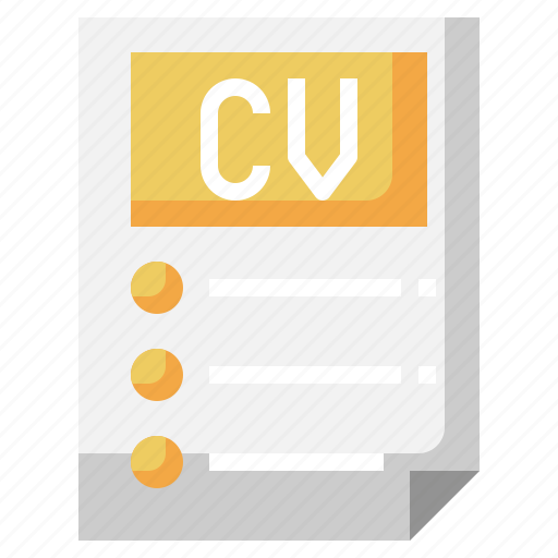Cv, resume, curriculum, vitae, portfolio, obs icon - Download on Iconfinder