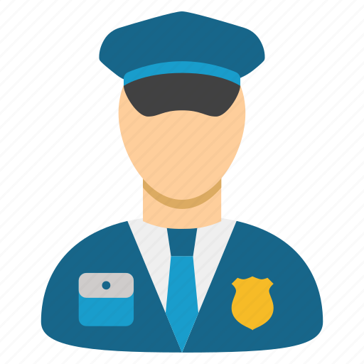 Cop, guard, security, constable, military, police officer, policeman icon - Download on Iconfinder