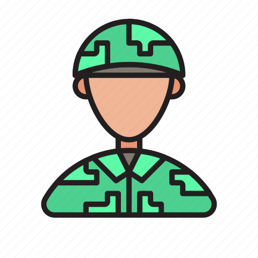 Armed, army, marine, military, soldier, uniform, veteran icon - Download on Iconfinder