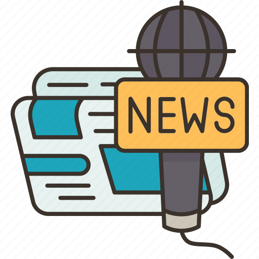 Journalism, news, report, media, broadcasting icon - Download on Iconfinder