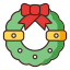 christmas, decoration, ornament, ribbon 