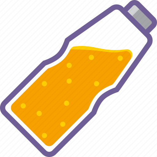 Bottle, coffee, drink, juice, orange, package, water icon - Download on Iconfinder