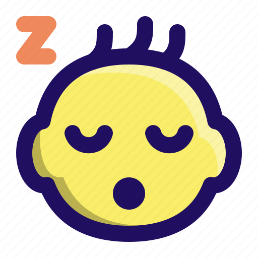 Baby, child, face, infant, kid, sleep icon - Download on Iconfinder