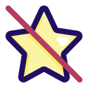 disable, favorite, inactive, off, star