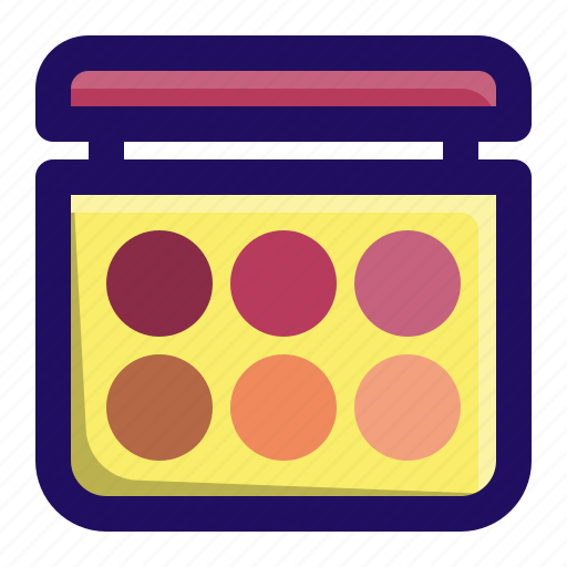 Beauty, blusher, cosmetic, makeup, palette, saloon icon - Download on Iconfinder
