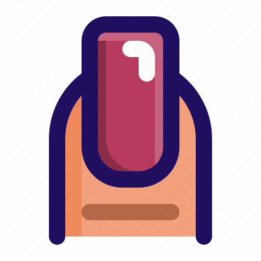 Beauty, cosmetic, finger, manicure, nail, polish icon - Download on Iconfinder