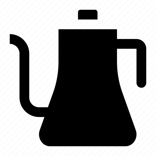 Boil, cafe, coffee, gooseneck, kettle, maker icon - Download on Iconfinder