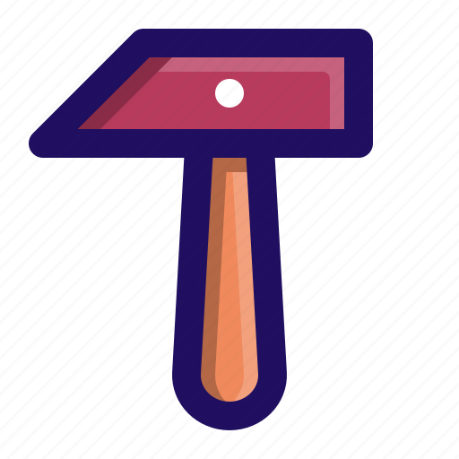 Build, builder, construction, hammer, hit, tool icon - Download on Iconfinder