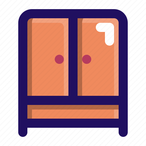 Cabinet, clothes, dresser, storage, wardrobe icon - Download on Iconfinder