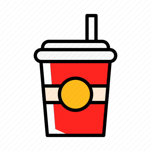 Coffee, cup, drink, glass, ice, soda, soft icon - Download on Iconfinder
