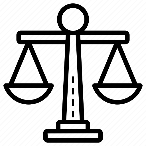 Balance, scale, justice, law, court icon - Download on Iconfinder