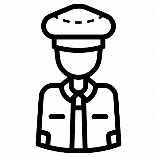 Police, officer, policeman, law, cop icon - Download on Iconfinder