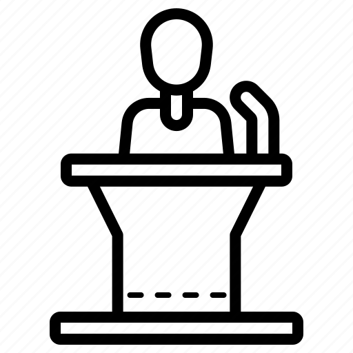 Testimony, witness, court, law, statement icon - Download on Iconfinder